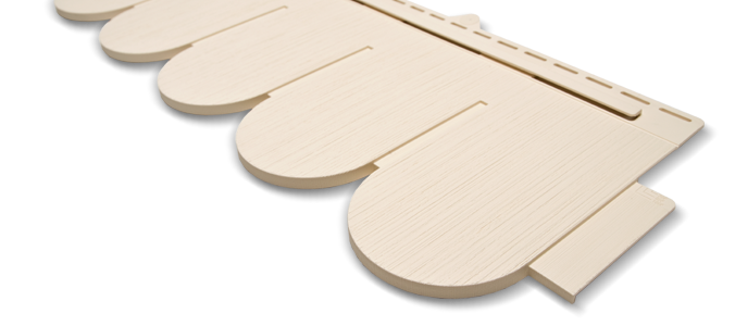 Scallop Siding 3d Profile